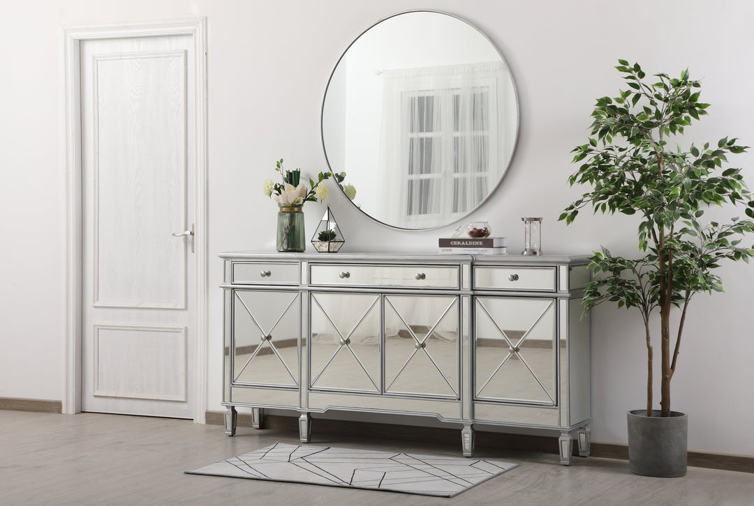 Elegant Lighting - MF6-2111SC - Credenza - Contempo - Silver