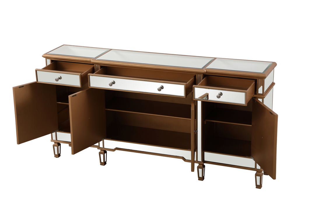 Elegant Lighting - MF6-2111GC - Credenza - Contempo - gold