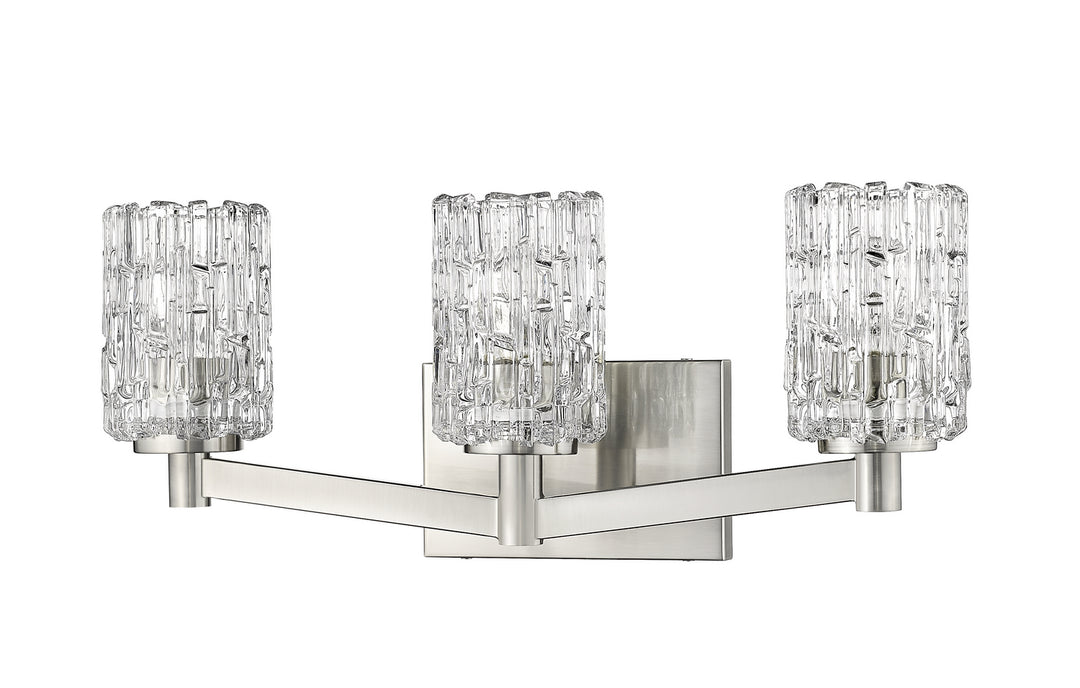 Z-Lite Canada - 1931-3V-BN - Three Light Vanity - Aubrey - Brushed Nickel