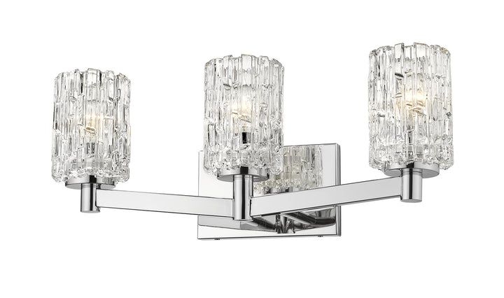 Z-Lite Canada - 1931-3V-CH - Three Light Vanity - Aubrey - Chrome