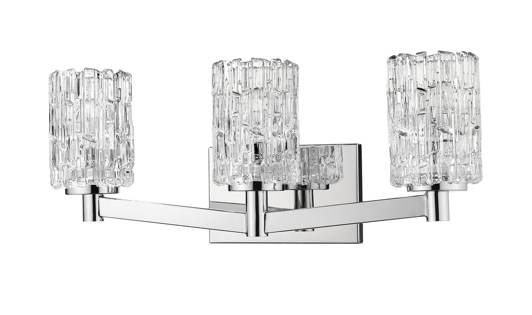 Z-Lite Canada - 1931-3V-CH - Three Light Vanity - Aubrey - Chrome