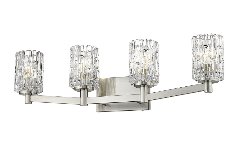 Z-Lite Canada - 1931-4V-BN - Four Light Vanity - Aubrey - Brushed Nickel