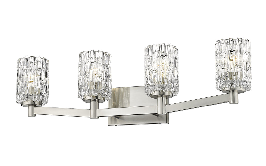 Z-Lite Canada - 1931-4V-BN - Four Light Vanity - Aubrey - Brushed Nickel