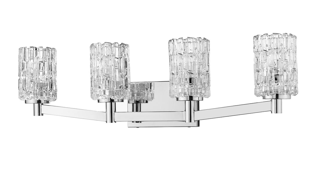 Z-Lite Canada - 1931-4V-CH - Four Light Vanity - Aubrey - Chrome