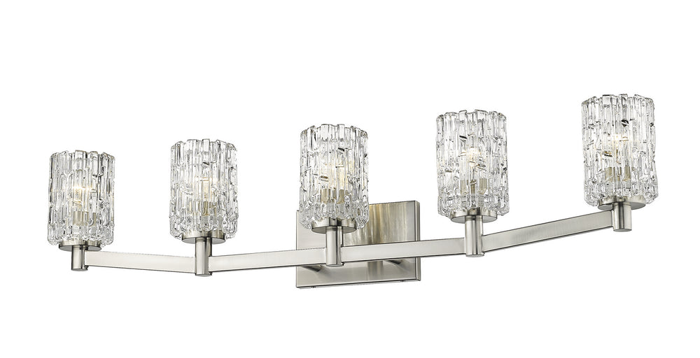 Z-Lite Canada - 1931-5V-BN - Five Light Vanity - Aubrey - Brushed Nickel