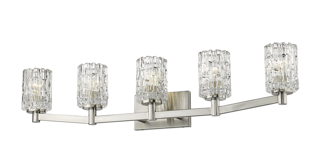 Z-Lite Canada - 1931-5V-BN - Five Light Vanity - Aubrey - Brushed Nickel