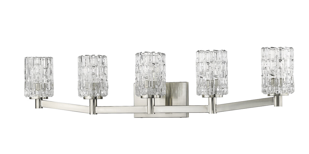 Z-Lite Canada - 1931-5V-BN - Five Light Vanity - Aubrey - Brushed Nickel