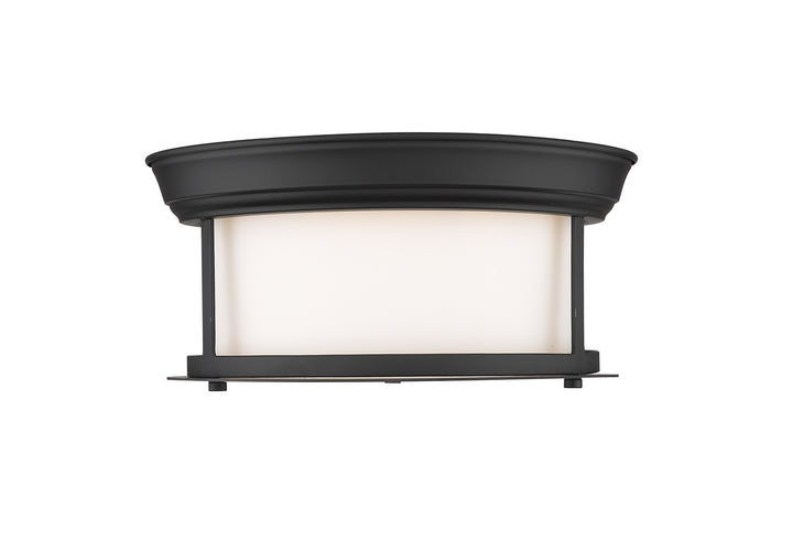 Z-Lite Canada - 2011F10-MB - Two Light Flush Mount - Sonna - Matte Black