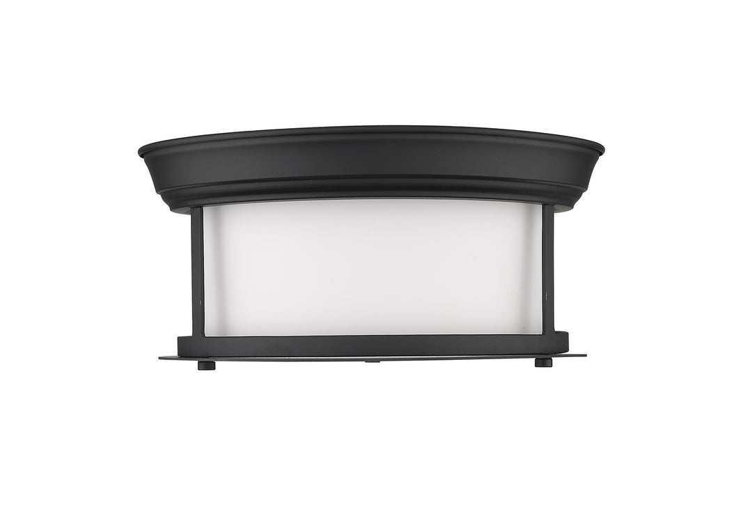 Z-Lite Canada - 2011F10-MB - Two Light Flush Mount - Sonna - Matte Black