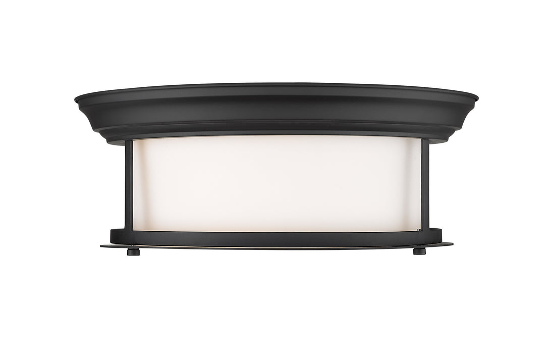 Z-Lite Canada - 2011F13-MB - Two Light Flush Mount - Sonna - Matte Black