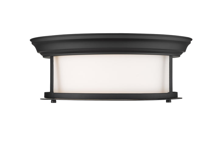 Z-Lite Canada - 2011F13-MB - Two Light Flush Mount - Sonna - Matte Black