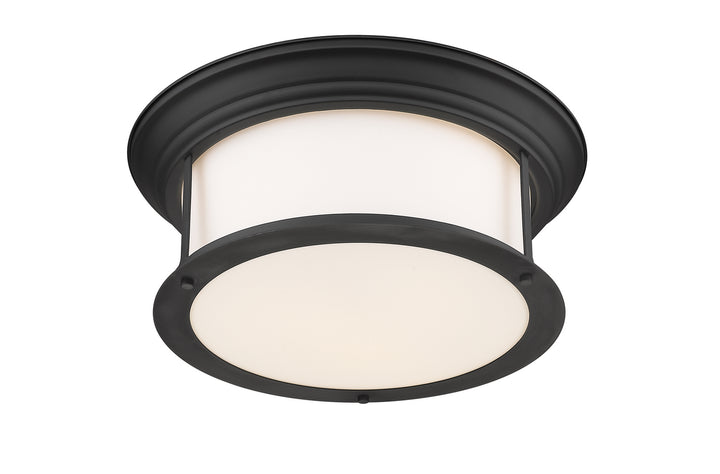 Z-Lite Canada - 2011F16-MB - Three Light Flush Mount - Sonna - Matte Black
