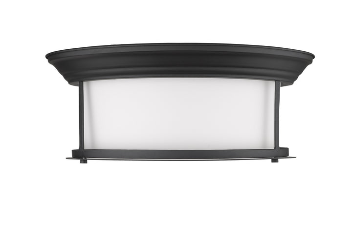 Z-Lite Canada - 2011F16-MB - Three Light Flush Mount - Sonna - Matte Black
