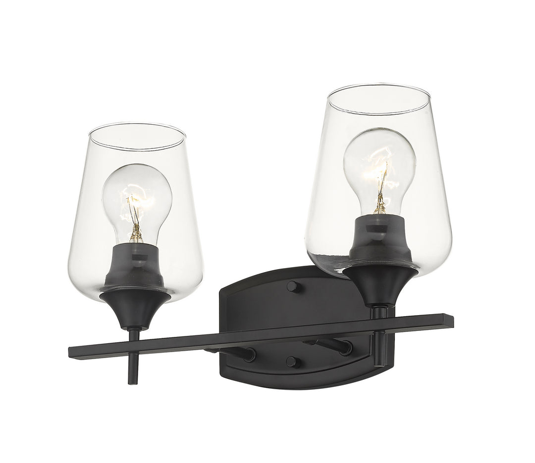 Z-Lite Canada - 473-2V-MB - Two Light Vanity - Joliet - Matte Black