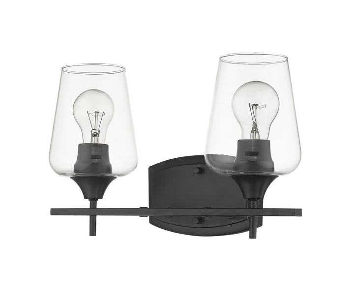 Z-Lite Canada - 473-2V-MB - Two Light Vanity - Joliet - Matte Black