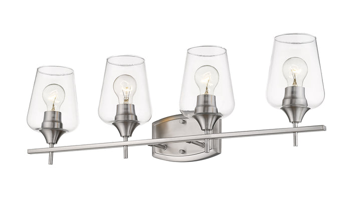 Z-Lite Canada - 473-4V-BN - Four Light Vanity - Joliet - Brushed Nickel