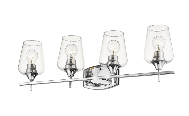Z-Lite Canada - 473-4V-CH - Four Light Vanity - Joliet - Chrome