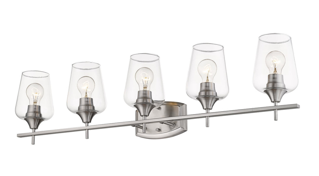 Z-Lite Canada - 473-5V-BN - Five Light Vanity - Joliet - Brushed Nickel