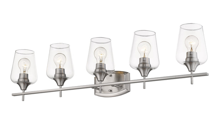 Z-Lite Canada - 473-5V-BN - Five Light Vanity - Joliet - Brushed Nickel