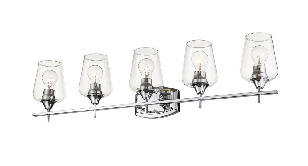 Z-Lite Canada - 473-5V-CH - Five Light Vanity - Joliet - Chrome