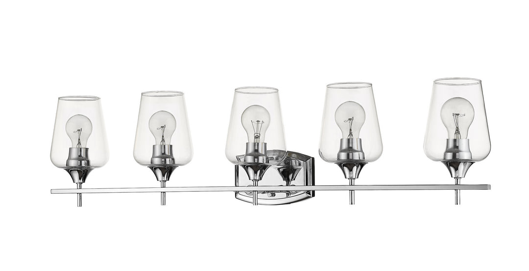 Z-Lite Canada - 473-5V-CH - Five Light Vanity - Joliet - Chrome