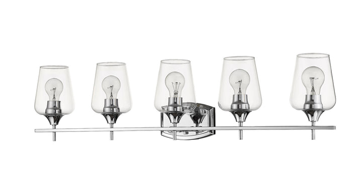 Z-Lite Canada - 473-5V-CH - Five Light Vanity - Joliet - Chrome