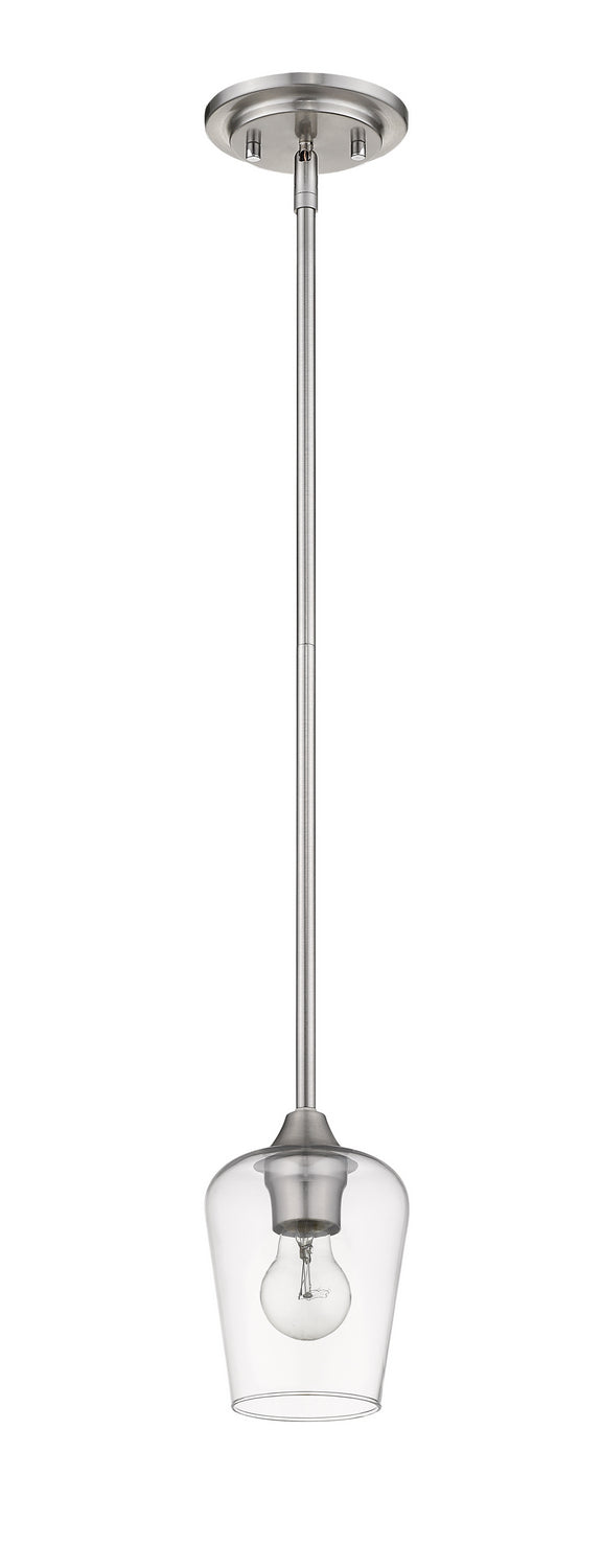 Z-Lite Canada - 473MP-BN - One Light Pendant - Joliet - Brushed Nickel
