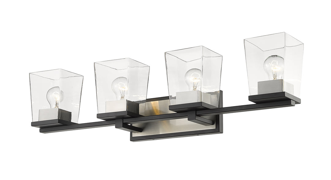 Z-Lite Canada - 475-4V-MB-BN - Four Light Vanity - Bleeker Street ...