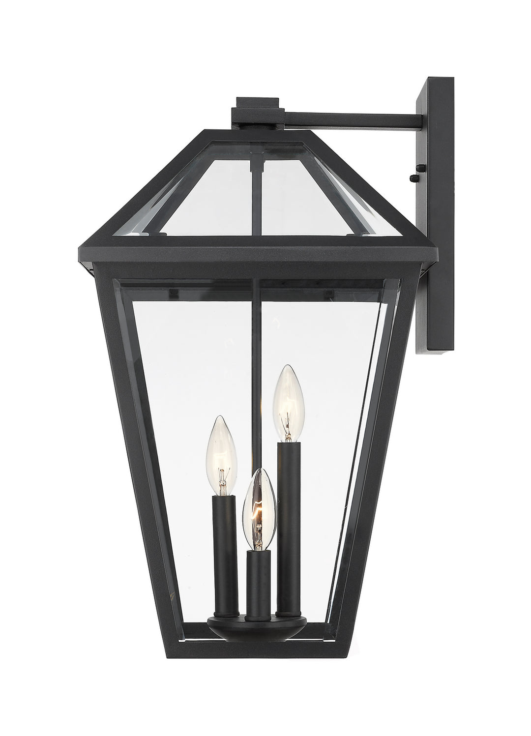 Z-Lite Canada - 579B-BK - Three Light Outdoor Wall Light - Talbot - Black