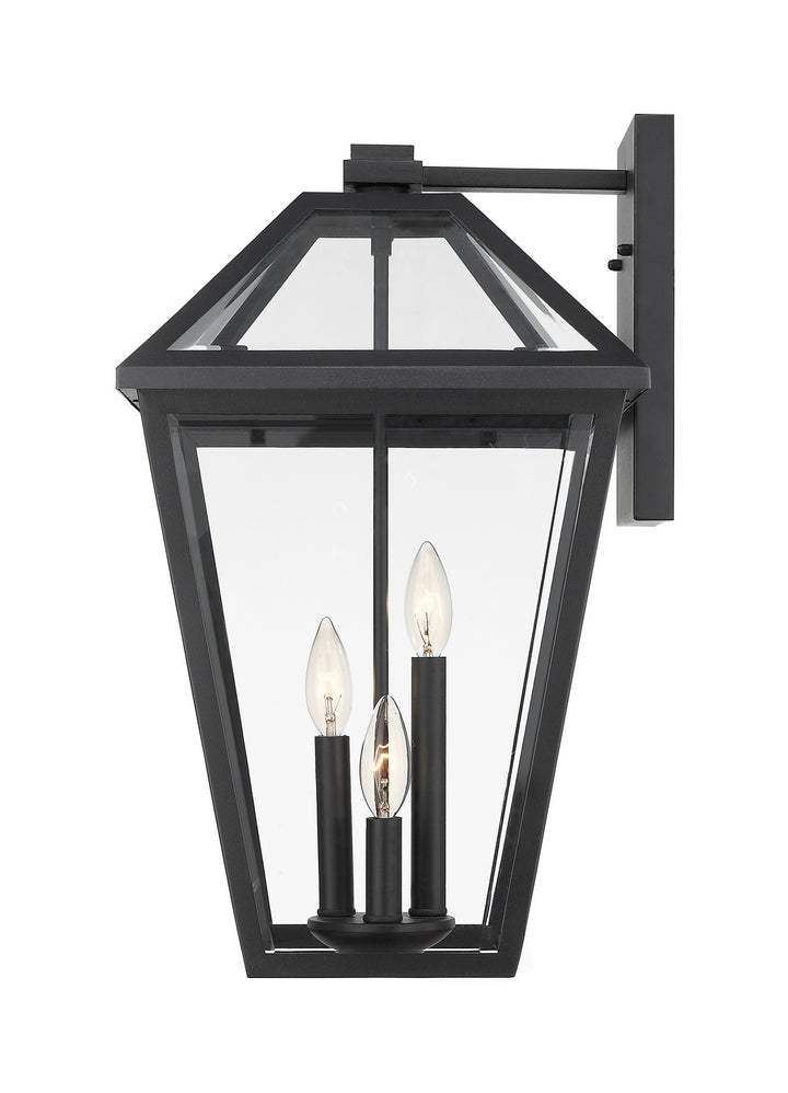 Z-Lite Canada - 579B-BK - Three Light Outdoor Wall Light - Talbot - Black