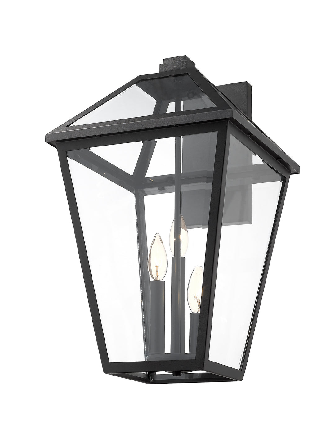 Z-Lite Canada - 579B-BK - Three Light Outdoor Wall Light - Talbot - Black