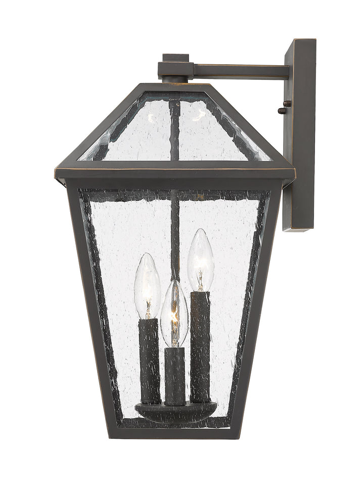 Z-Lite Canada - 579B-ORB - Three Light Outdoor Wall Light - Talbot - Oil Rubbed Bronze