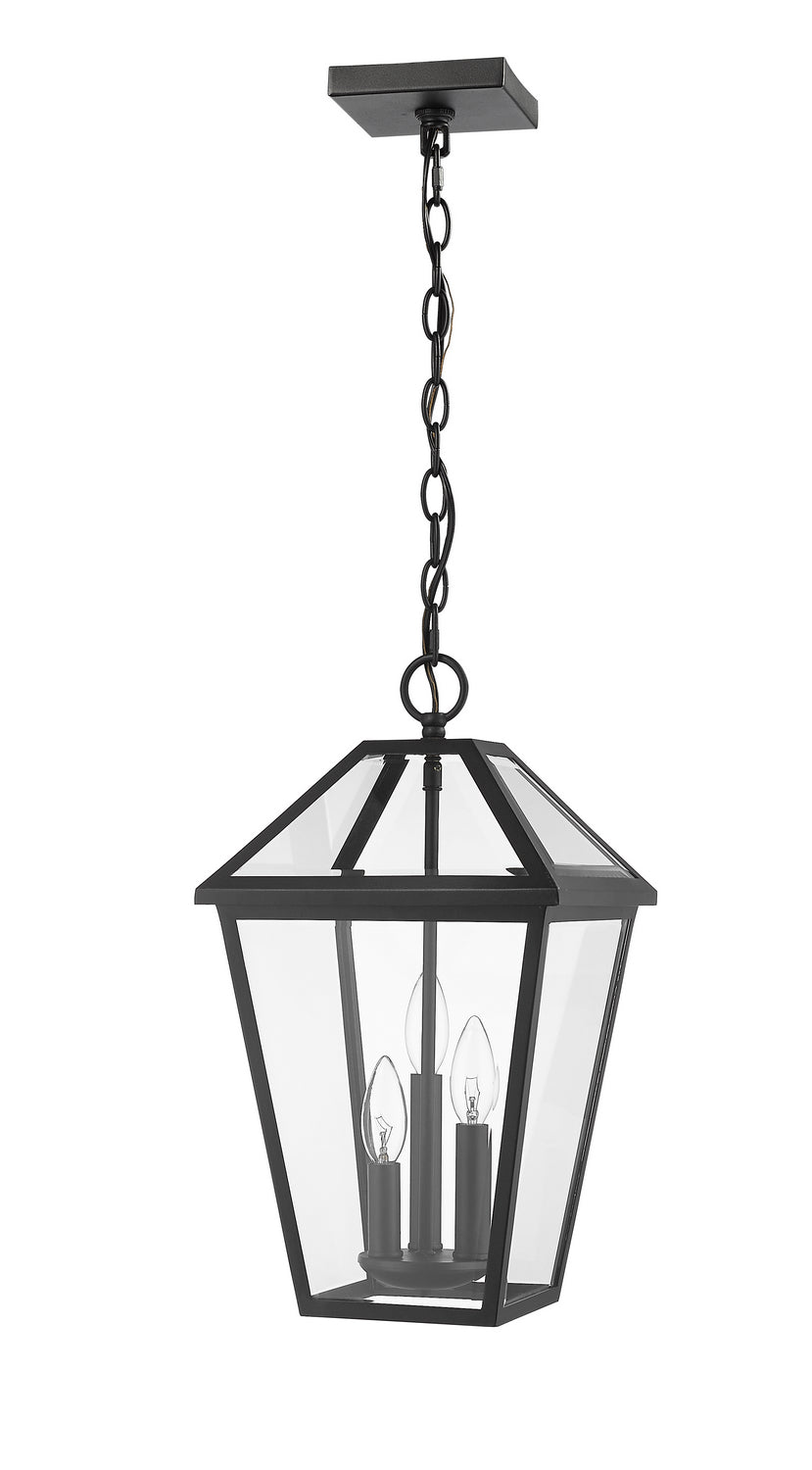 Z-Lite Canada - 579CHB-BK - Three Light Outdoor Chain Mount Ceiling Fixture - Talbot - Black