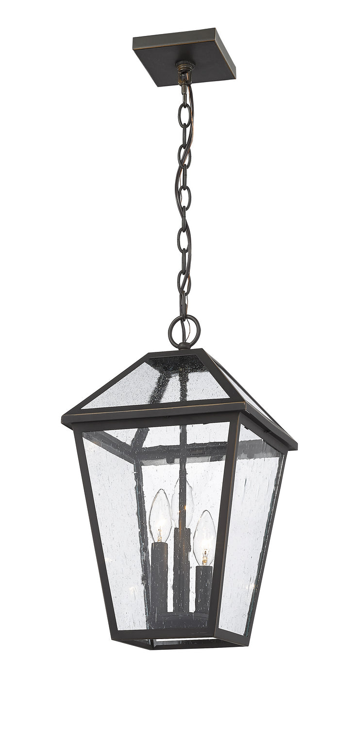 Z-Lite Canada - 579CHB-ORB - Three Light Outdoor Chain Mount Ceiling Fixture - Talbot - Oil Rubbed Bronze