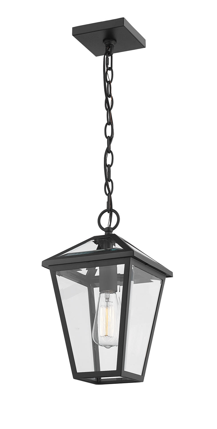 Z-Lite Canada - 579CHM-BK - One Light Outdoor Chain Mount Ceiling Fixture - Talbot - Black