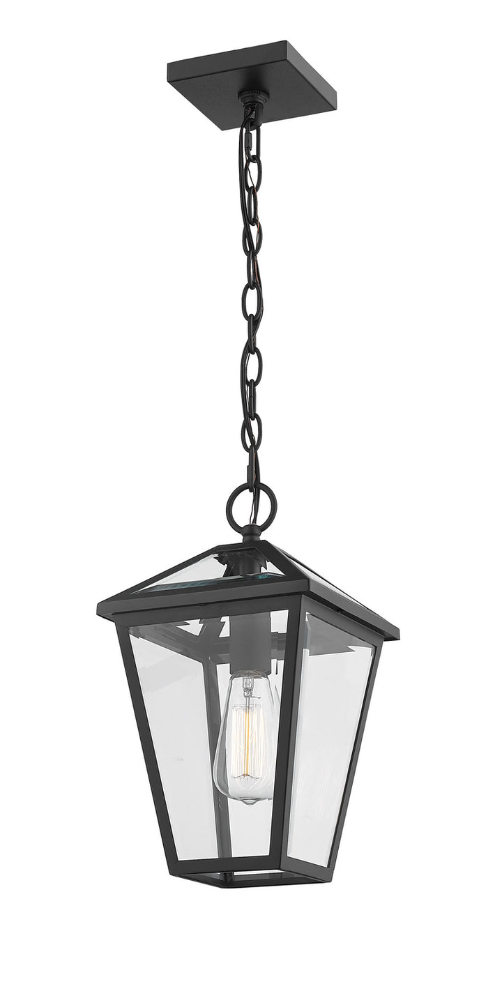 Z-Lite Canada - 579CHM-BK - One Light Outdoor Chain Mount Ceiling Fixture - Talbot - Black