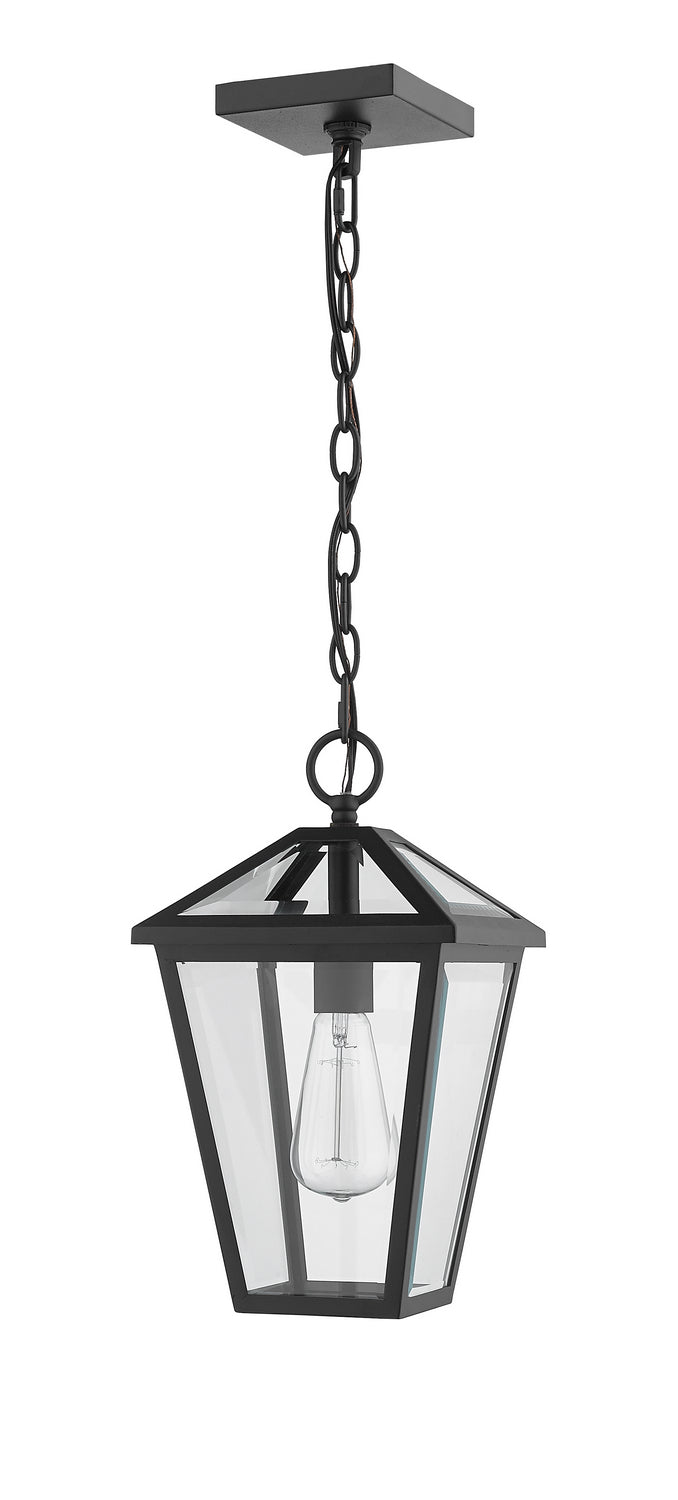 Z-Lite Canada - 579CHM-BK - One Light Outdoor Chain Mount Ceiling Fixture - Talbot - Black