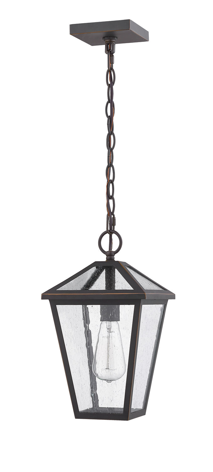 Z-Lite Canada - 579CHM-ORB - One Light Outdoor Chain Mount Ceiling Fixture - Talbot - Oil Rubbed Bronze