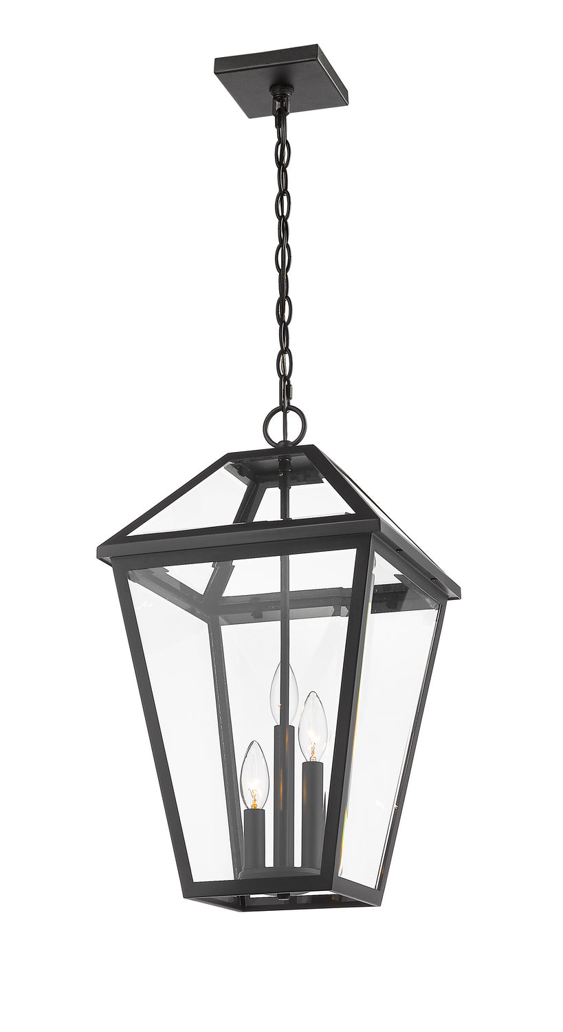 Z-Lite Canada - 579CHXL-BK - Three Light Outdoor Chain Mount Ceiling Fixture - Talbot - Black