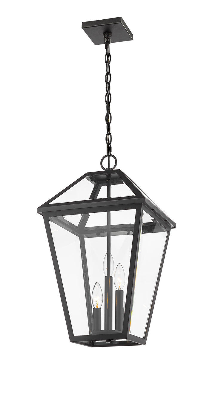 Z-Lite Canada - 579CHXL-BK - Three Light Outdoor Chain Mount Ceiling Fixture - Talbot - Black