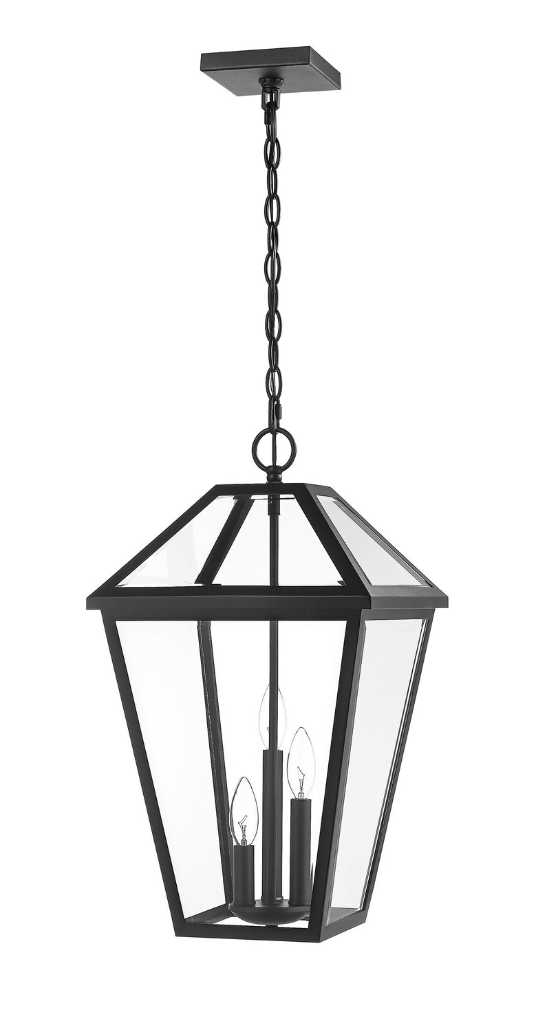 Z-Lite Canada - 579CHXL-BK - Three Light Outdoor Chain Mount Ceiling Fixture - Talbot - Black