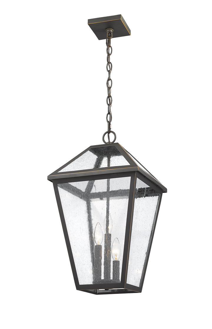Z-Lite Canada - 579CHXL-ORB - Three Light Outdoor Chain Mount Ceiling Fixture - Talbot - Oil Rubbed Bronze