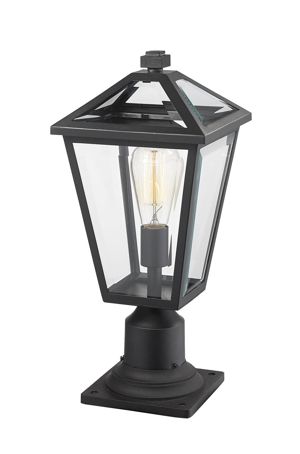 Z-Lite Canada - 579PHMR-533PM-BK - One Light Outdoor Pier Mounted Fixture - Talbot - Black