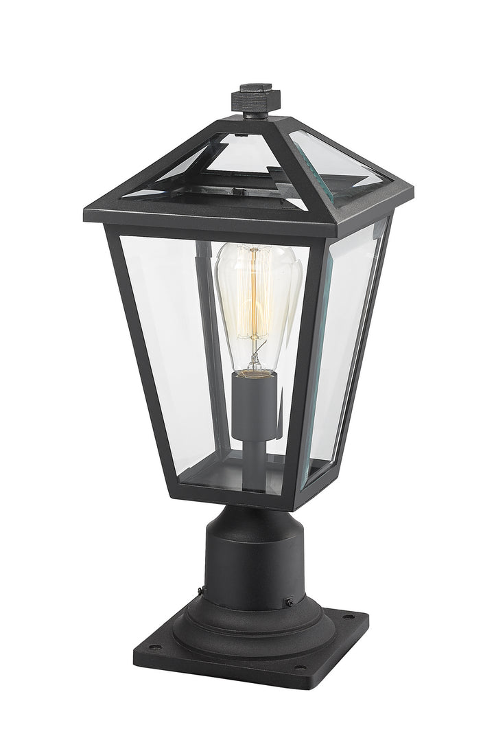Z-Lite Canada - 579PHMR-533PM-BK - One Light Outdoor Pier Mounted Fixture - Talbot - Black
