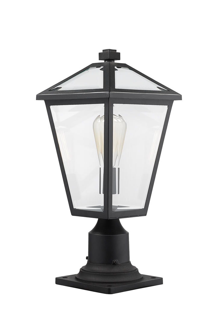 Z-Lite Canada - 579PHMR-533PM-BK - One Light Outdoor Pier Mounted Fixture - Talbot - Black