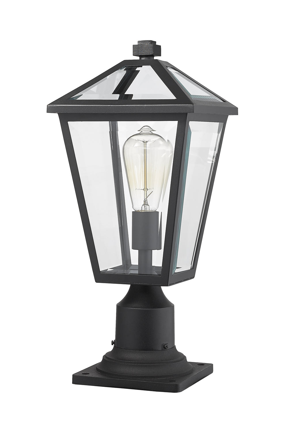 Z-Lite Canada - 579PHMR-533PM-BK - One Light Outdoor Pier Mounted Fixture - Talbot - Black