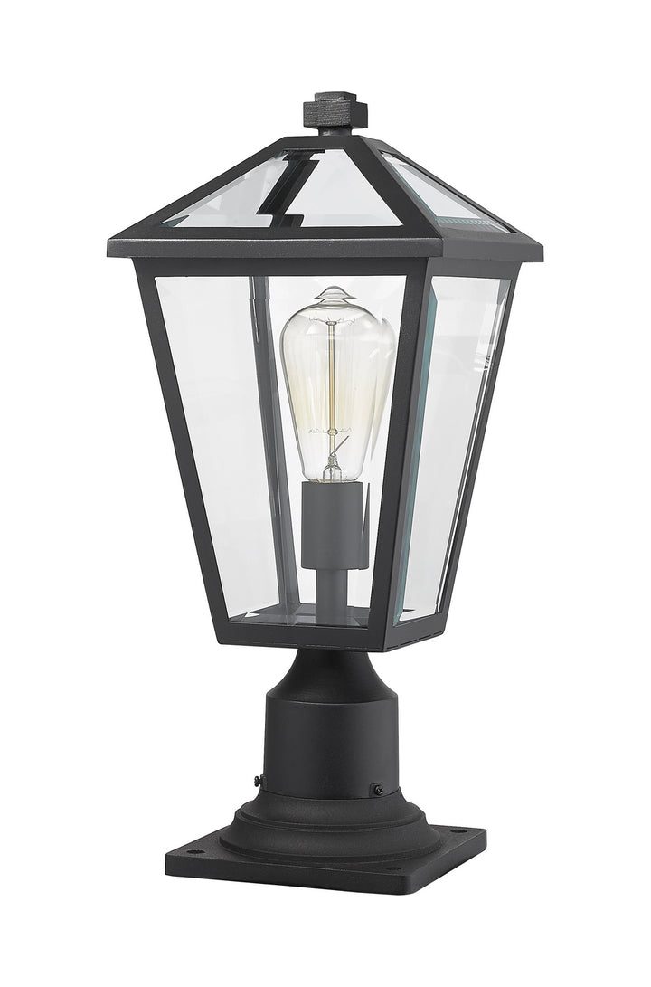 Z-Lite Canada - 579PHMR-533PM-BK - One Light Outdoor Pier Mounted Fixture - Talbot - Black