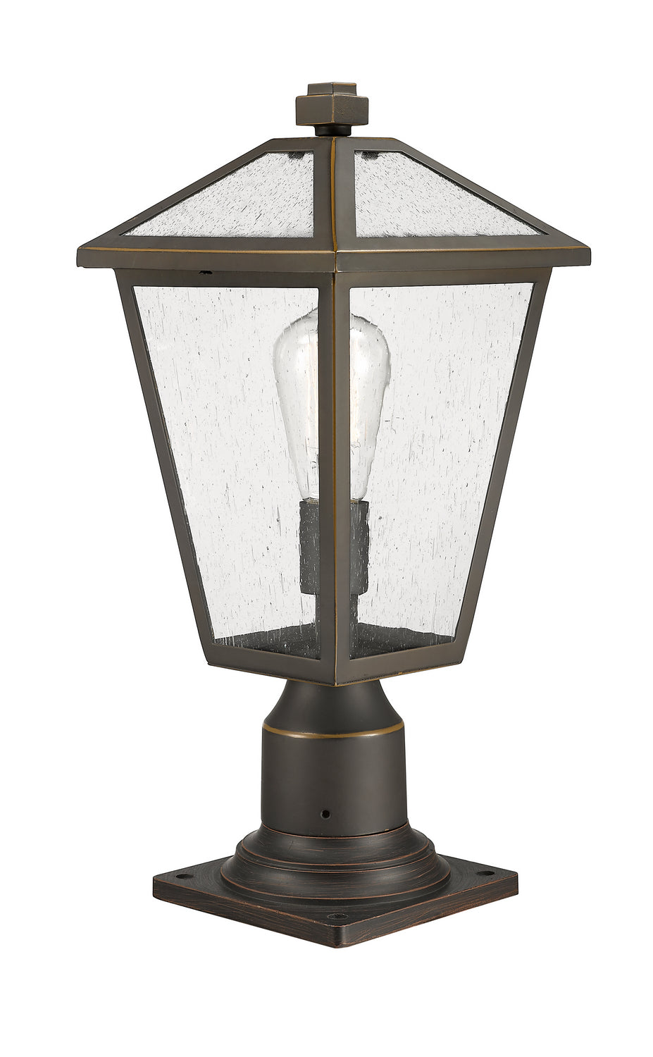 Z-Lite Canada - 579PHMR-533PM-ORB - One Light Outdoor Pier Mounted Fixture - Talbot - Oil Rubbed Bronze