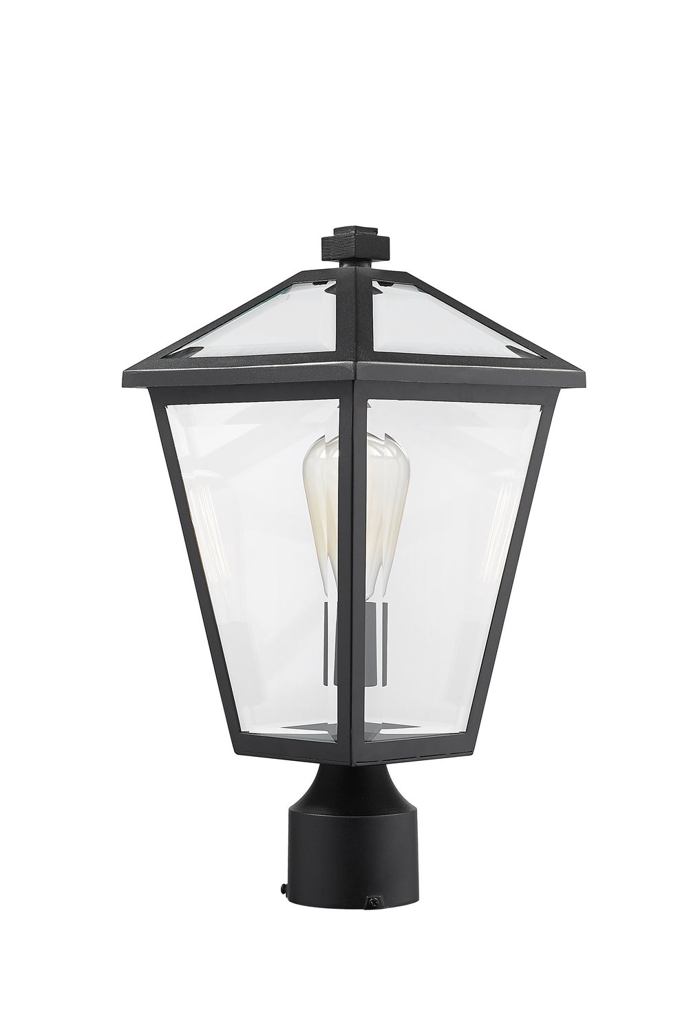Z-Lite Canada - 579PHMR-BK - One Light Outdoor Post Mount Fixture - Talbot - Black