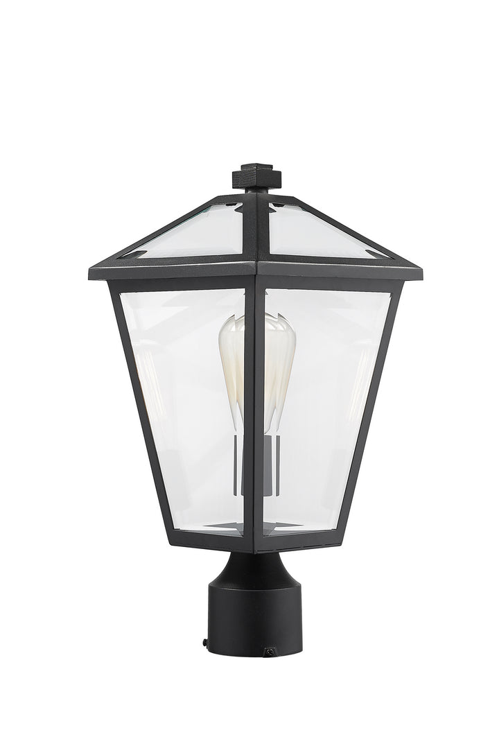 Z-Lite Canada - 579PHMR-BK - One Light Outdoor Post Mount Fixture - Talbot - Black